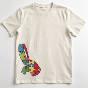 The Side Quest Tee – Rabbit Puzzle Graphic T-Shirt